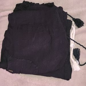 Womens tassel Roxy pants size L